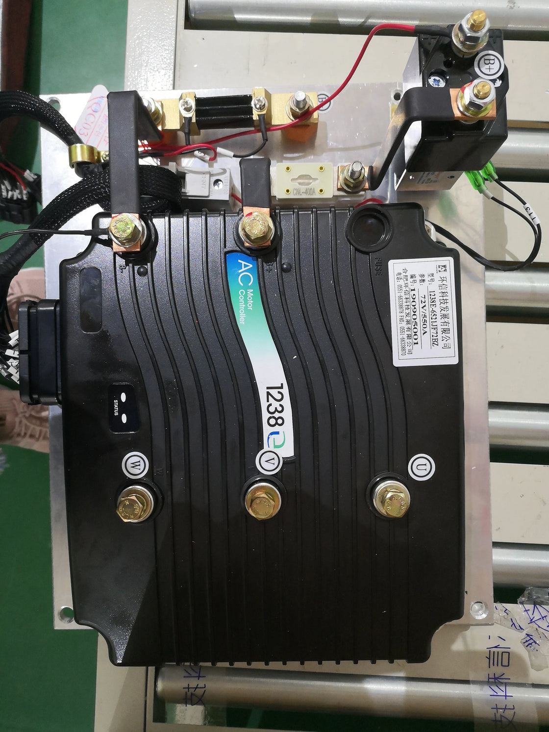 AC Motor Controller 1238E 6521 48-80V 550A for Electric Vehicles and Golf Carts