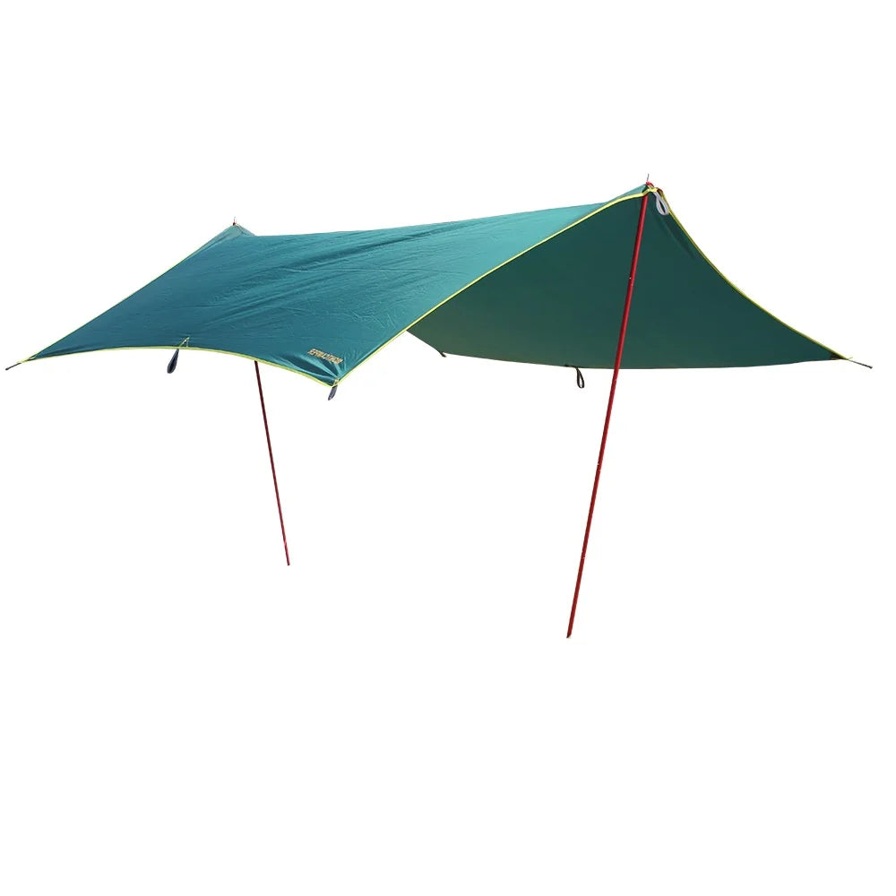 Outdoor Polyester Ultralight Waterproof Fly Sheet Camping Sunshade for 1-8 Persons