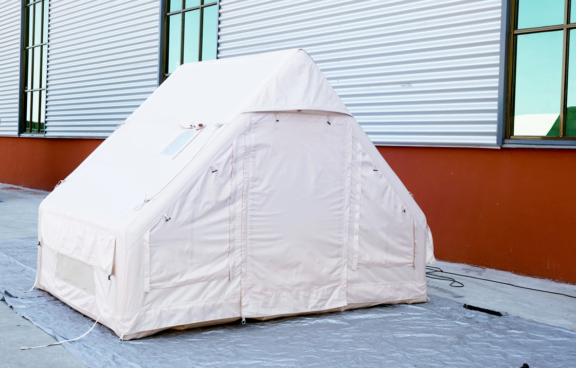 Large Skylight Inflatable Tent for 3-4 Persons, Waterproof Oxford Fabric, Quick Setup, UV-Resistant, Portable for Camping and Outdoor Activities
