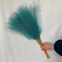 55CM Fluffy Pampas Grass Simulation Reed Hair Simulation Wed