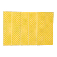 VTX-3708069 Waterproof Foldable Outdoor Camping Mat Beach Straw Rug Outside Indoor Area XPE Lightweight 70.9 x 23.6 x 0.8 in