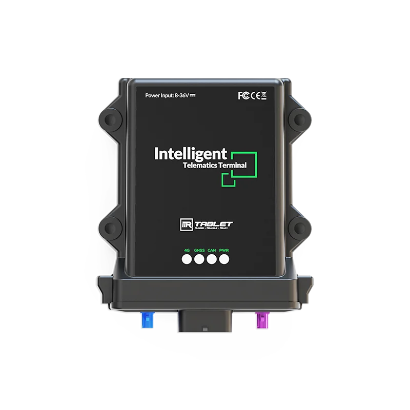 Android 12 Smart Vehicle Telematics Box with GPS Navigation, 2000mAh Battery, IP67/IP69K, Real-time Tracking