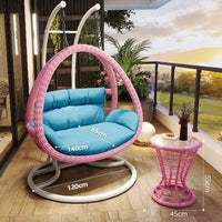 Modern Design Indoor Outdoor Rocking Swing Bird's Nest Balco