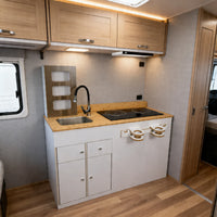 VTX-9579301 GuangRun well-made Lightweight Modern RV Kitchen Cabinet Plywood Camper Furniture Storage Vehicle Marine Trailer