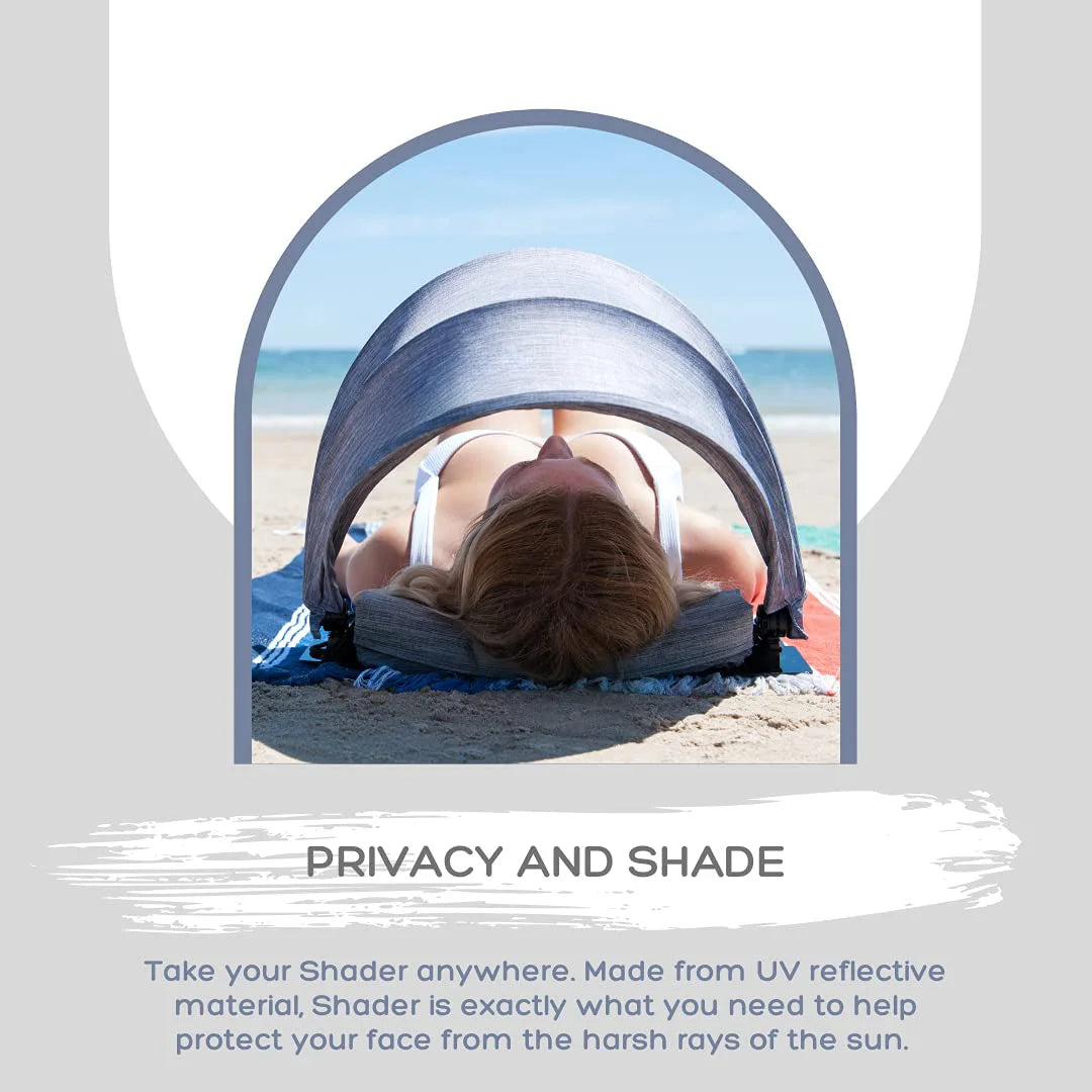 Outdoor Portable Sun Protection Face Cabana Sun Shade, Model SYC-021, Lightweight Polyester, UV Protection, Quick Automatic Opening