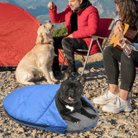 VTX-7645989 Dog Sleeping Bag Pet Bed Comfortable Washable Portable Camping Hiking Polyester, Fabric, Cotton Outdoor Travel Picnic