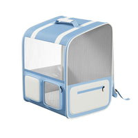 VTX-4598181 Breathable Oxford Zipper Pet Carrier Backpack Large Capacity Portable Outdoor Travel Cats Small Dogs Home Decor