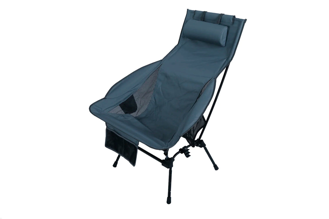 Lightweight Aluminum Adjustable Portable Folding Beach Chair for Outdoor Use