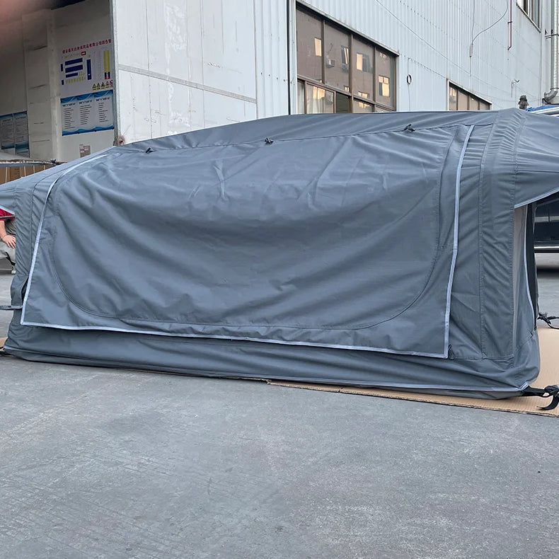 Inflatable Camping Tent with Sleeping Bag, 280g Polyester Cotton, Four-Season, Quick Automatic Opening, Waterproof