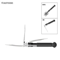 VTX-4756645 New Product Outdoor Survival Camping Multifunctional Gardening Tools Shovel Aluminum Multi-Functional Garden Hiking