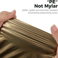 VTX-2283557 Outdoor Waterproof Camping Sleeping Bags Ultralight Bivy Sack Thermal Mylar Aluminum Foil Bag Drawstring Hiking Travel