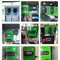 VTX-4166821 MPPT Solar Charge Controller LCD Display 12V/24V 30A Capacity Multi-Load Protection RV Boat Home Off Grid Inverter