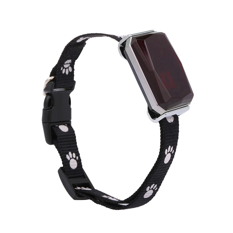 KFX-0974525 GPS Pet Tracking Collar with LED Display and Multi-Positioning Features for Dogs
