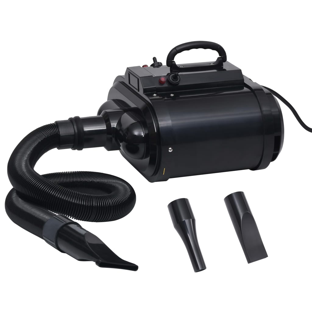KFX-1901373 Professional 2400W Dog Dryer with Adjustable Speed, Temperature & 3 Nozzles, Quiet Operation for All Pets