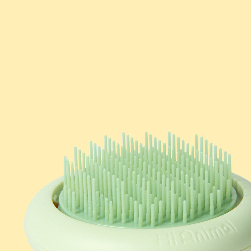 KFX-3146557 UFO Cat Grooming Comb - Military Green, Lavender, Light Pink, & Light Yellow Options