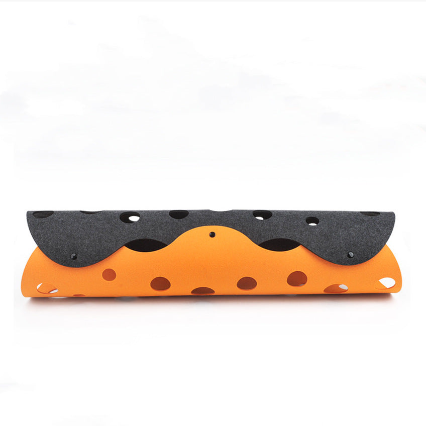 KFX-3500733 Collapsible Cat Tunnel with Interactive Peepholes and Soft Felt Material for Kittens and Small Pets