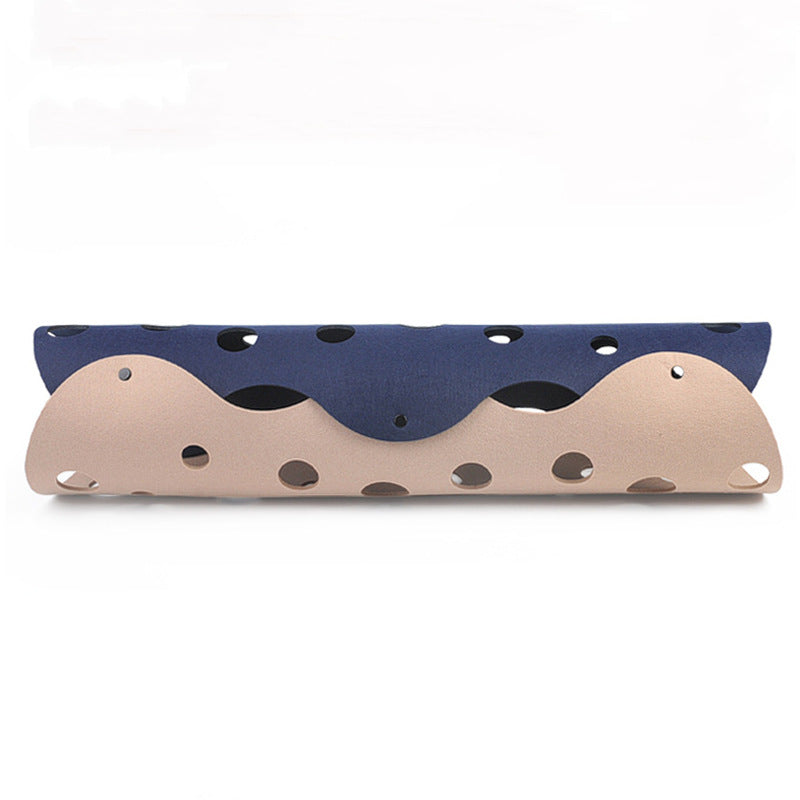 KFX-3500733 Collapsible Cat Tunnel with Interactive Peepholes and Soft Felt Material for Kittens and Small Pets