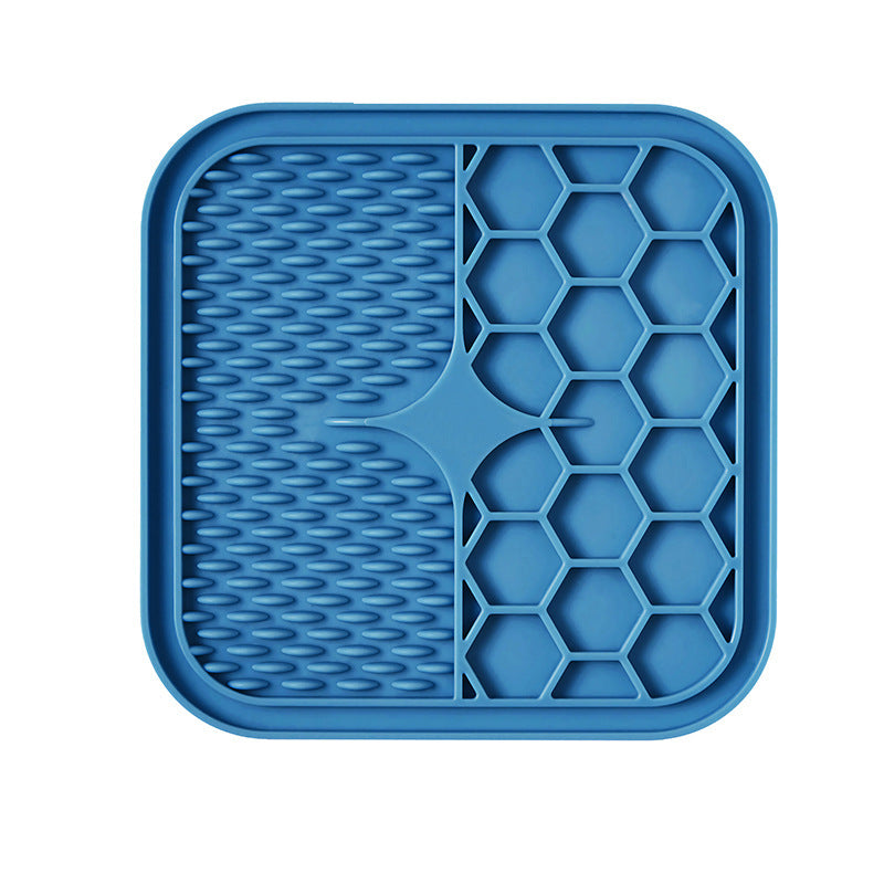 KFX-3916093 Silicone Licking Pad for Cats and Dogs - Slow Feed Bowl in Various Sizes and Colors