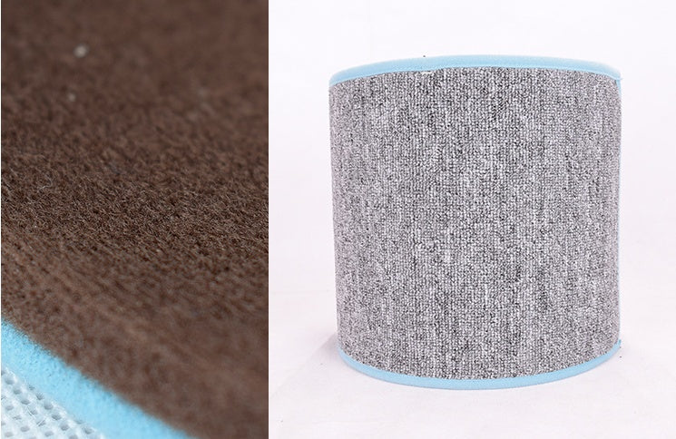 KFX-4156093 Plush Carpet Cat Scratch Board in Grey and Brown