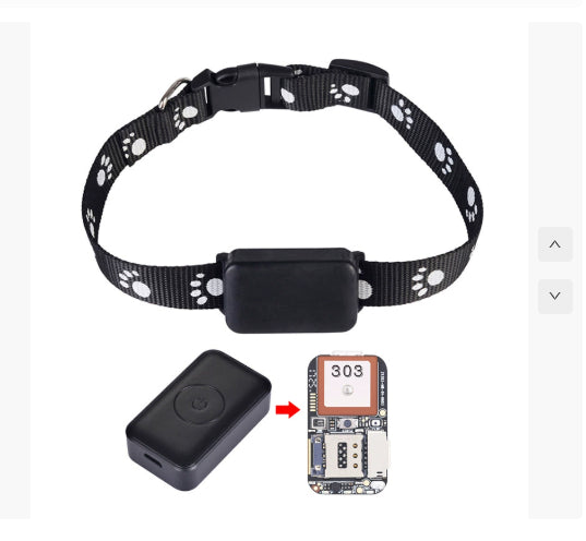 KFX-4656061 Smart GPS Wireless Pet Tracker with Real-Time Location Tracking and Safety Features