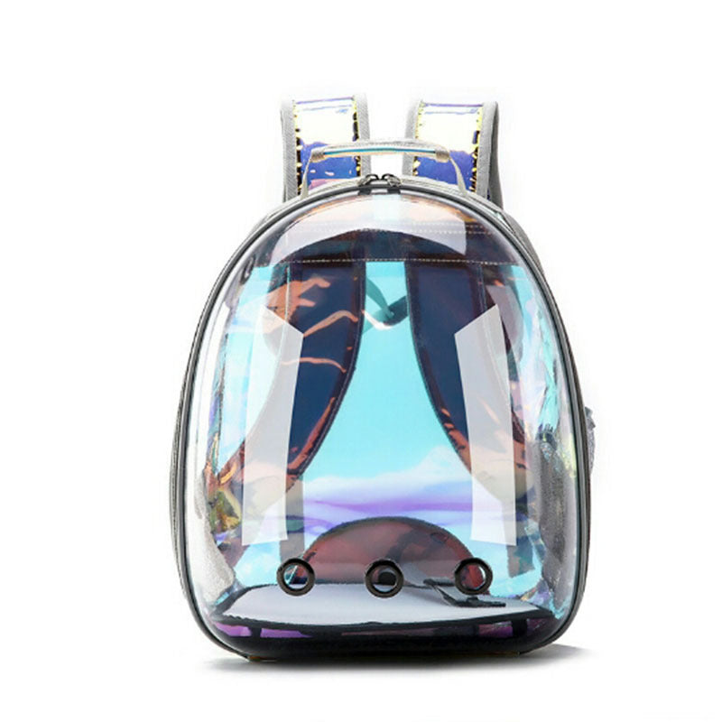 KFX-6167613 Pawful Laser Travel Backpack for Small Dogs and Cats