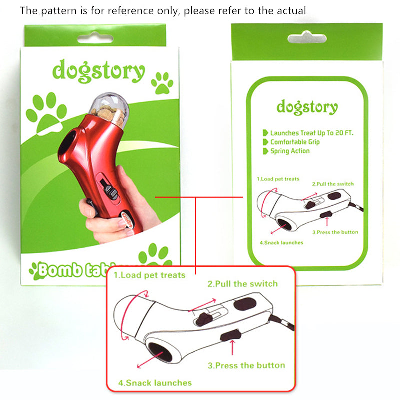 KFX-7046333 Interactive Cat and Dog Snack Feeder for Training and Puzzle Feeding - TPR Material
