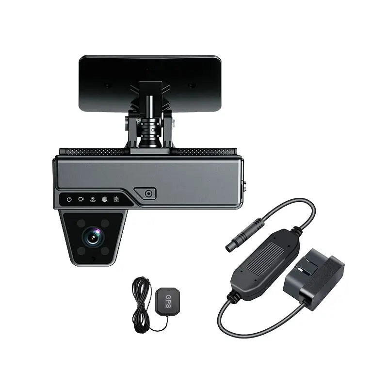 OBD Car Scanner and Video Telematics System with 4G GPS and Dash Cam Functionality