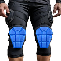 VTX-0743461 Professional Protection Non-Skid Thin EVA Elbow & Knee Pads Shock Absorption Motorcycle/Skiing/Bicycle/Outdoor Sports