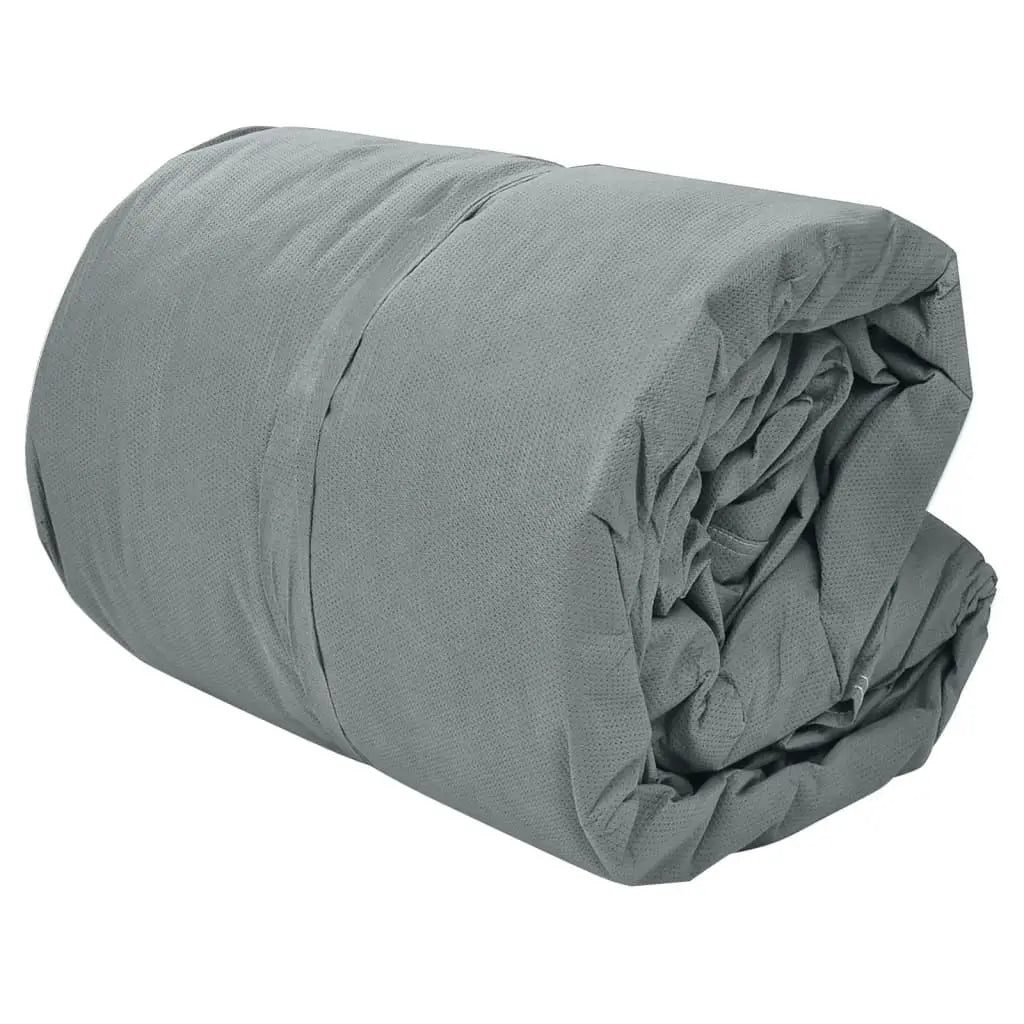 Gray Caravan Cover D0100HEXC9A Waterproof Rectangle for RVs 20'-23' with Side Zippers and Storage Bag