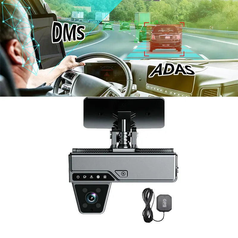 OBD Car Scanner and Video Telematics System with 4G GPS and Dash Cam Functionality