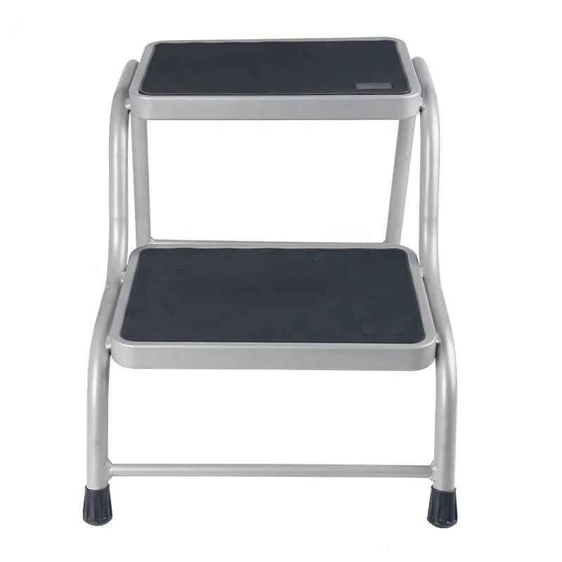 Stainless Steel Anti-Slip Caravan Steps Stool for RV and Camping, 64x44x33cm