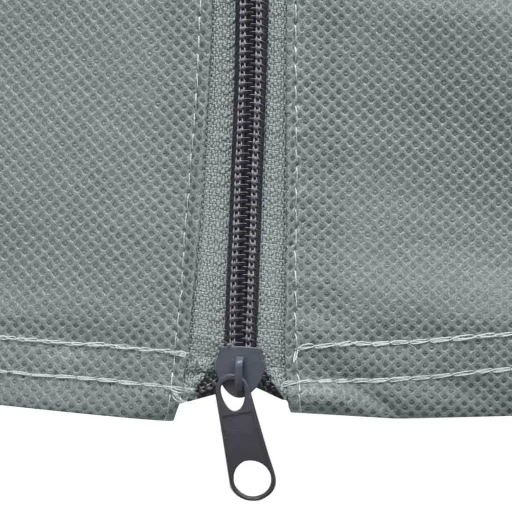Gray Caravan Cover D0100HEXC9A Waterproof Rectangle for RVs 20'-23' with Side Zippers and Storage Bag